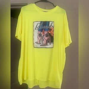 Blessed Tshirt with Rhinestones
